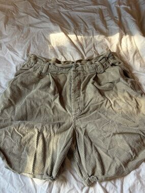 Free People We The Free Cammi slouchy Corduroy Shorts in vintage khaki